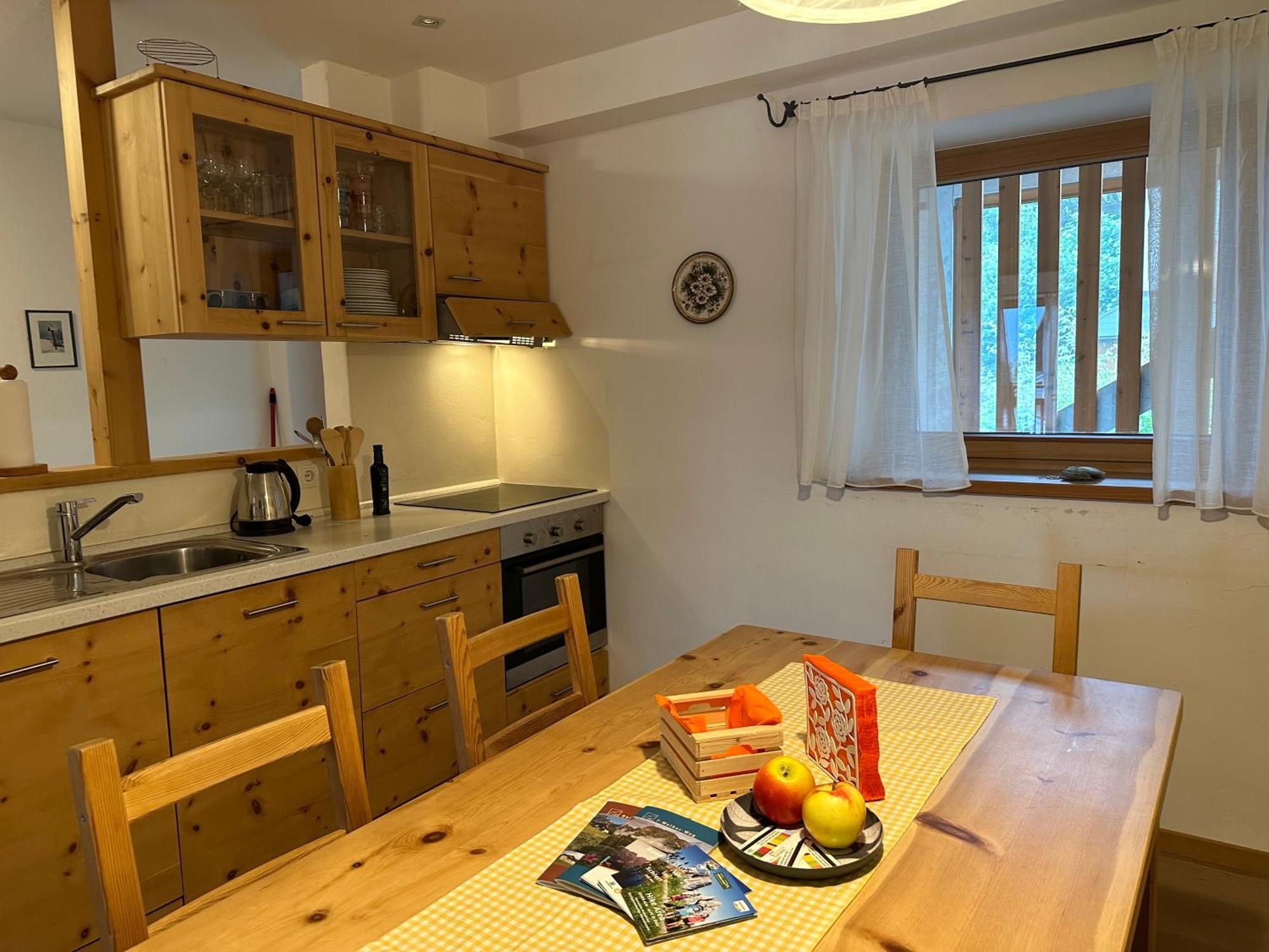 Ferienwohnung Haus Santner Völs am Schlern Exterior foto