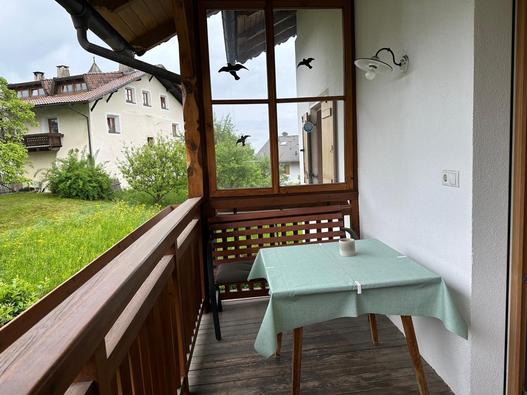 Ferienwohnung Haus Santner Völs am Schlern Exterior foto
