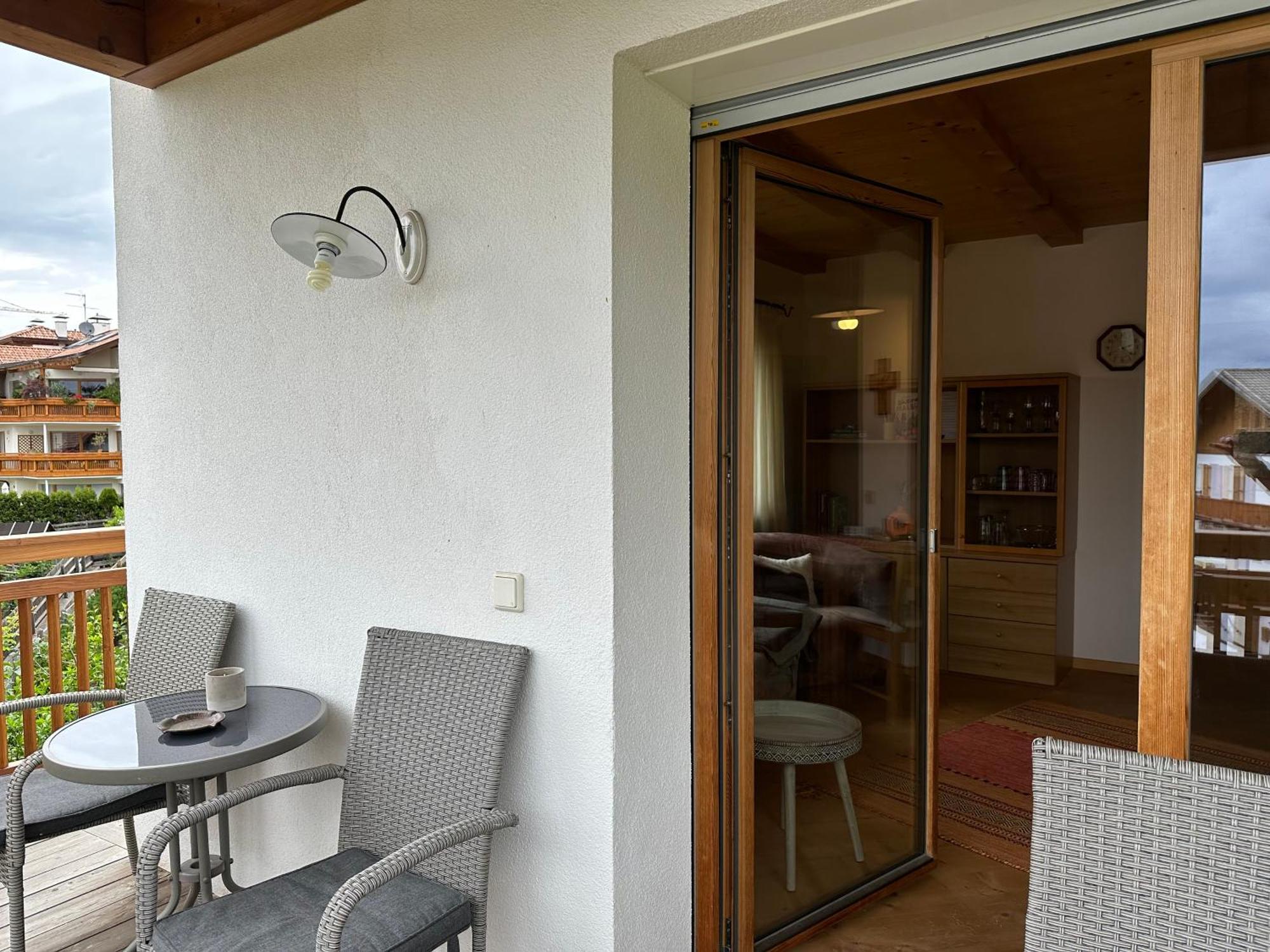 Ferienwohnung Haus Santner Völs am Schlern Exterior foto